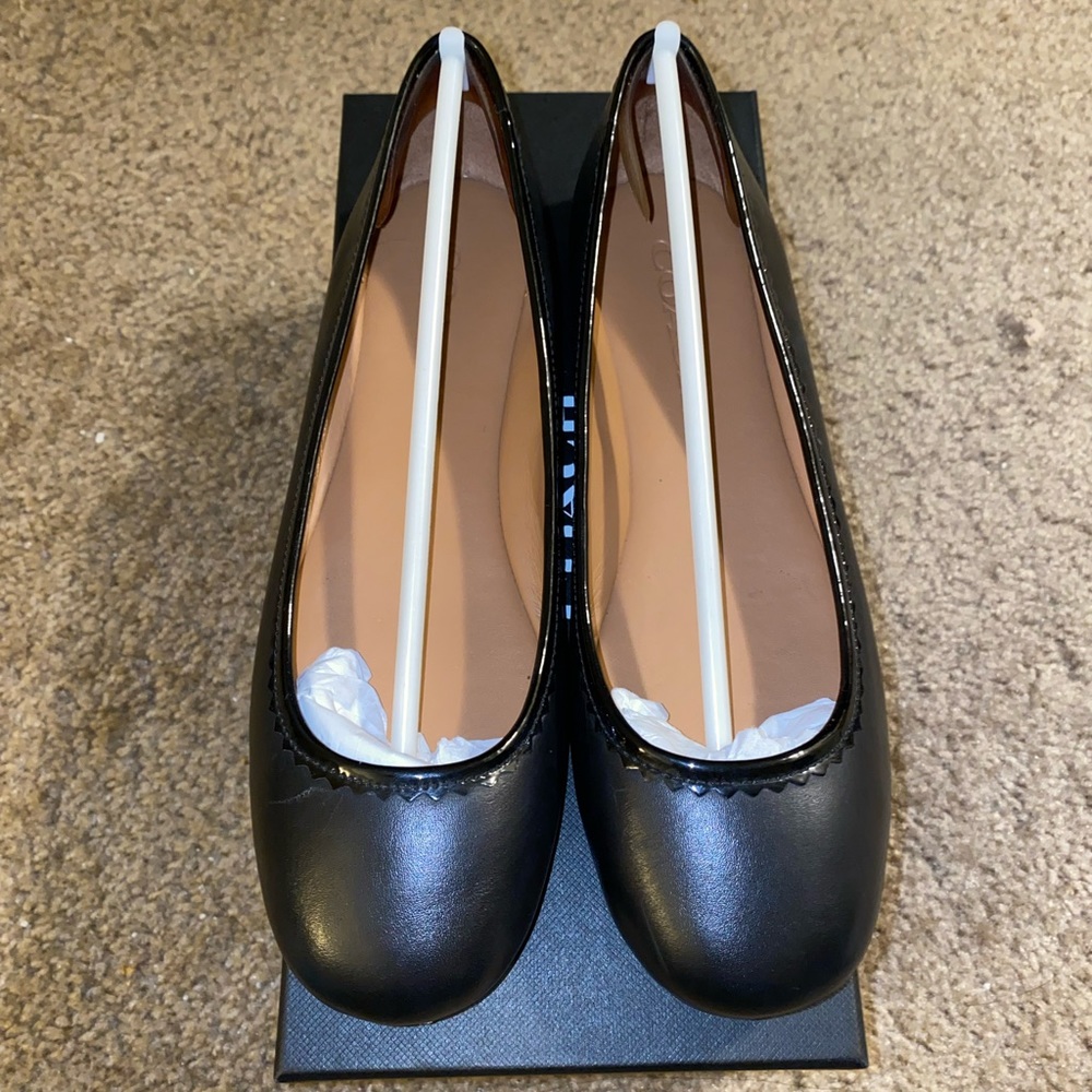 Coach black flats